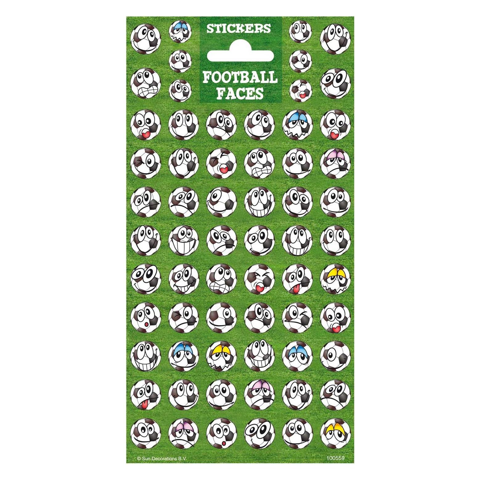 NoName Aufkleber Twinkle - Fussball Gesichter (043.100559)