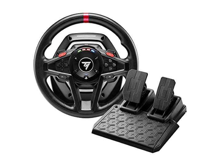 Thrustmaster T128 Force Feedback Racestuur en Pedalenset - PS & PC