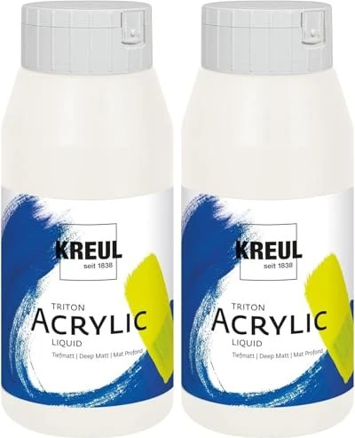 KREUL Acrylfarbe SOLO Goya TRITON, mischweiß, 750 ml
