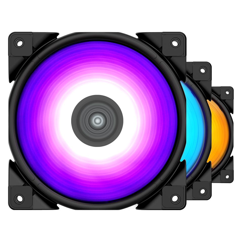 Pccooler Halo RGB 3 in 1 (120 mm, 3x) (HALO RGB (3 in 1))
