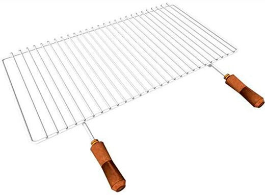 My-Barbecue Grelha em INOX AC41F - 68x38 cm (+ 10€)