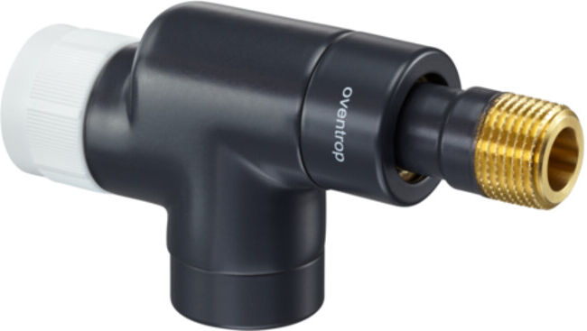 Vanne thermostatique OV E 1/2 vanne axiale anthracite ; Oventrop (1163232)