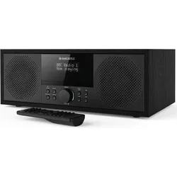Oakcastle DAB500 DAB + FM Radio Music System - Schwarz (DAB+, FM), Radio, Schwarz