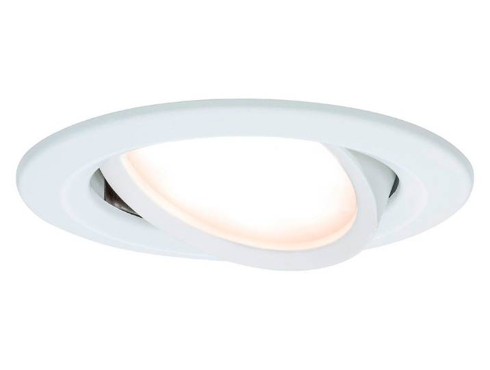 Paulmann LED-Einbaustrahler Coin Nova Weiss Matt 6.5 W