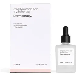 Dermocracy, Gesichtsserum, Gesichtsserum mit Hyaluronsäure und Vitamin B5 (30 ml)