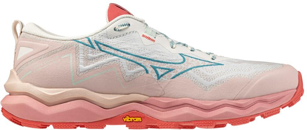Mizuno  - Wave Daichi 9 W Peach Whip Larkspur Faded Rode - 4 - Chaussures de trail
