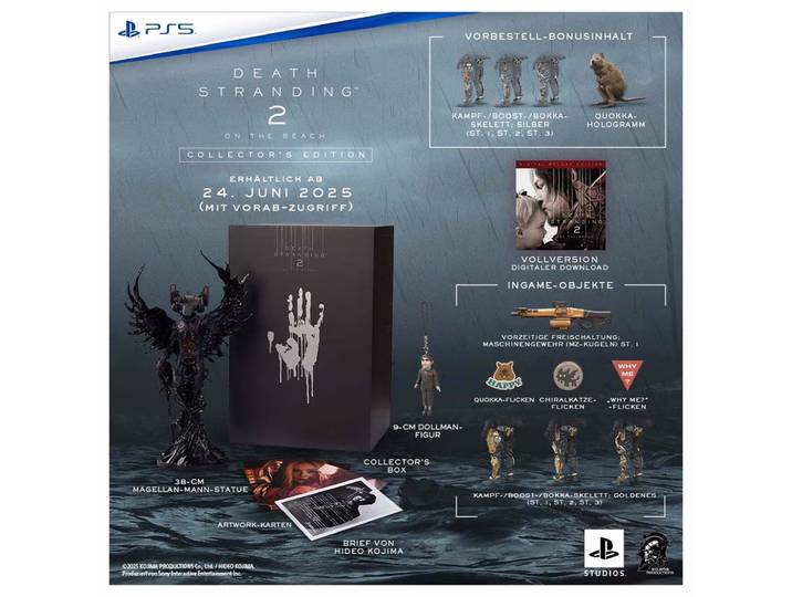 Sony Death Stranding 2: On the Beach Collectors Edition [PS5] (D/F/I) PS5 Games SW – PS5 Games/PS5 Spiele
