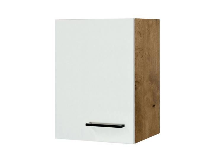 Küchen Hängeschrank AVILA 40 cm Eiche /weiß matt