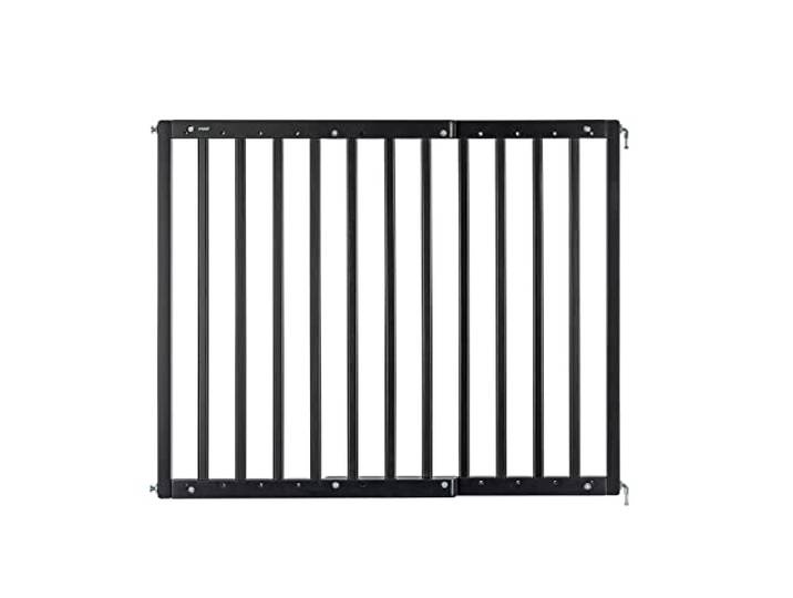 reer Türgitter und Treppenschutzgitter Baukasten zum Selbstbauen zum Schrauben ausziehbar 63-103,5 cm schwarz