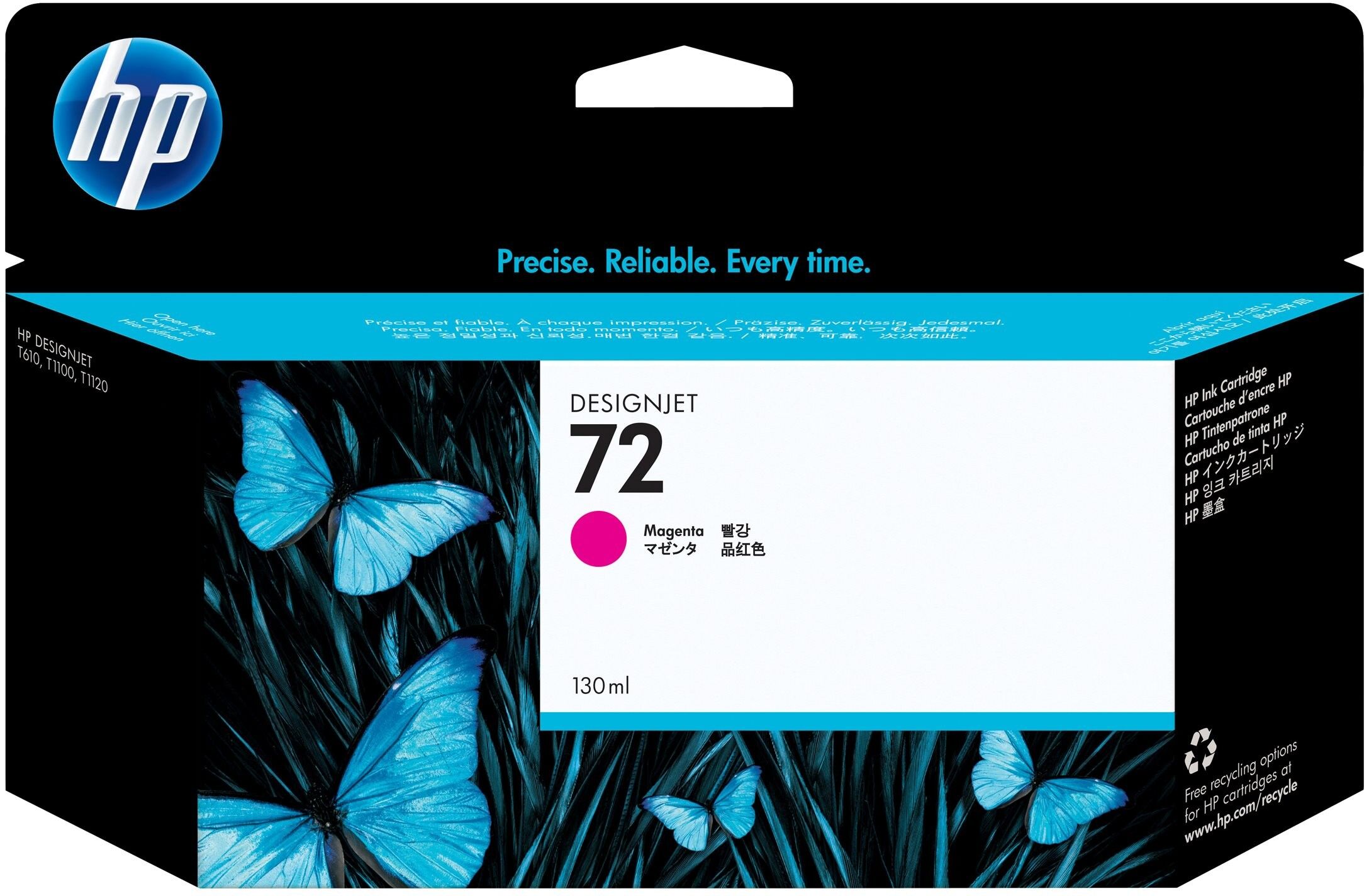 HP 72 - magenta - original - DesignJet - ink cartridge