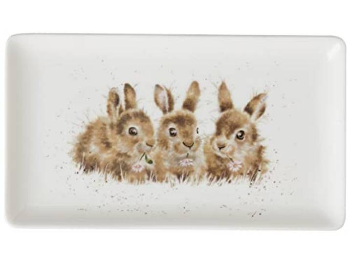 Wrendale Designs - Rechthoekige Trinket Tray 'Daisy Chain'