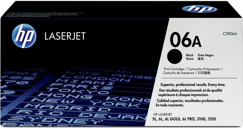 HP 06A (C3906A) - Schwarz - Toner