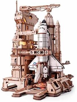 Rolife 3D Puzzle Space Shuttle 446pcs DIY Gears Move