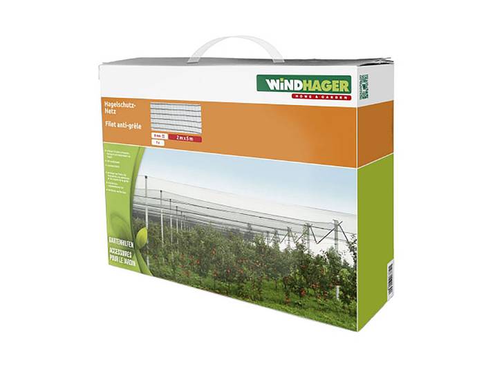 Windhager Hagelschutznetz 5 × 2 m