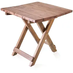 Square Folding Coffee Table - 50x50cm