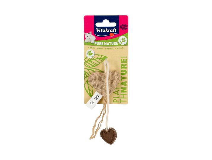 Vitakraft Pure Natu. Tee Herz mit Catnip
