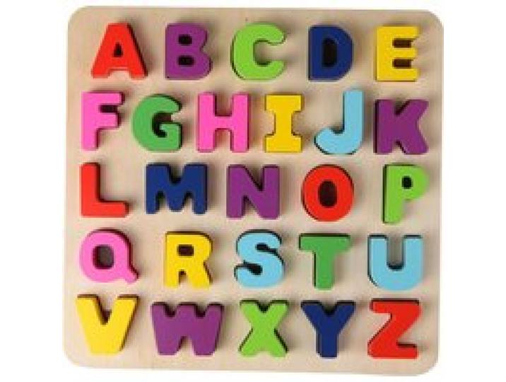 27-tlg. Holzpuzzle ABC Buchstaben