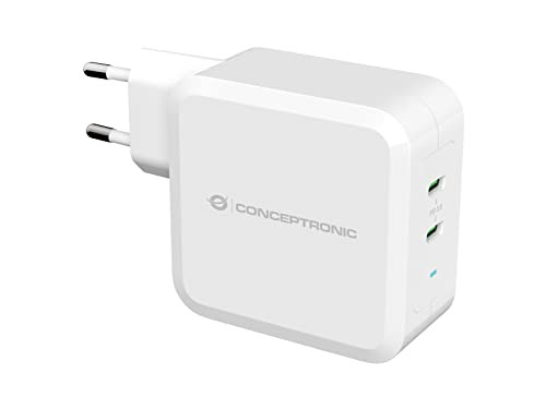 Conceptronic ALTHEA08W oplader voor mobiele apparatuur Wit Binnen
