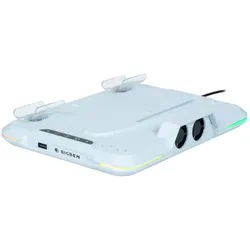 PlayStation 5 Slim kabelgebunden  Ladestation mit Lüfter für PS5 (Weiß) 