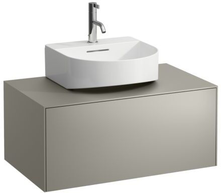 LAUFEN Sonar Schubladenelement H4054410340421 77,5x34x45,5cm, 1 Schublade, Titan