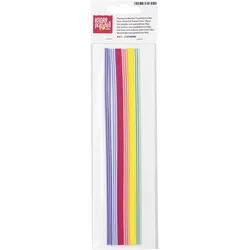 6x Knorr Prandell Verzierwachsstreifen Sortiment 200x2mm Pastell VE=18 Stück