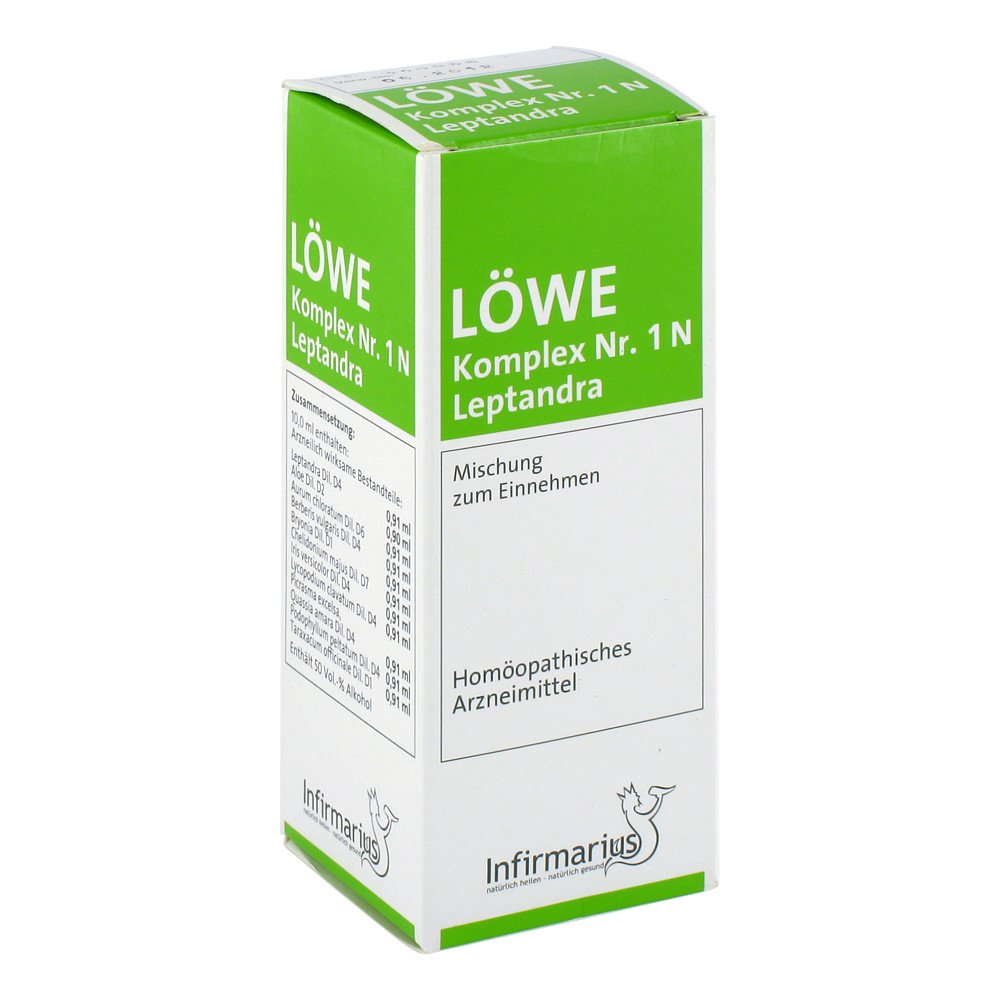 Infirmarius GmbH Löwe Komplex Nummer 1 N Leptandra Tropfen 02913785