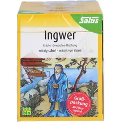 Ingwer Kräuter-Gewürztee-Mischung Bio Salus 40 ST