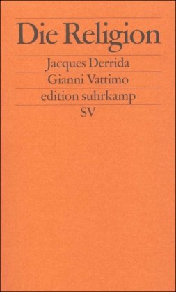 Jacques Derrida - Die Religion (edition suhrkamp) - Preis vom 11.10.2026 15:43:13 h