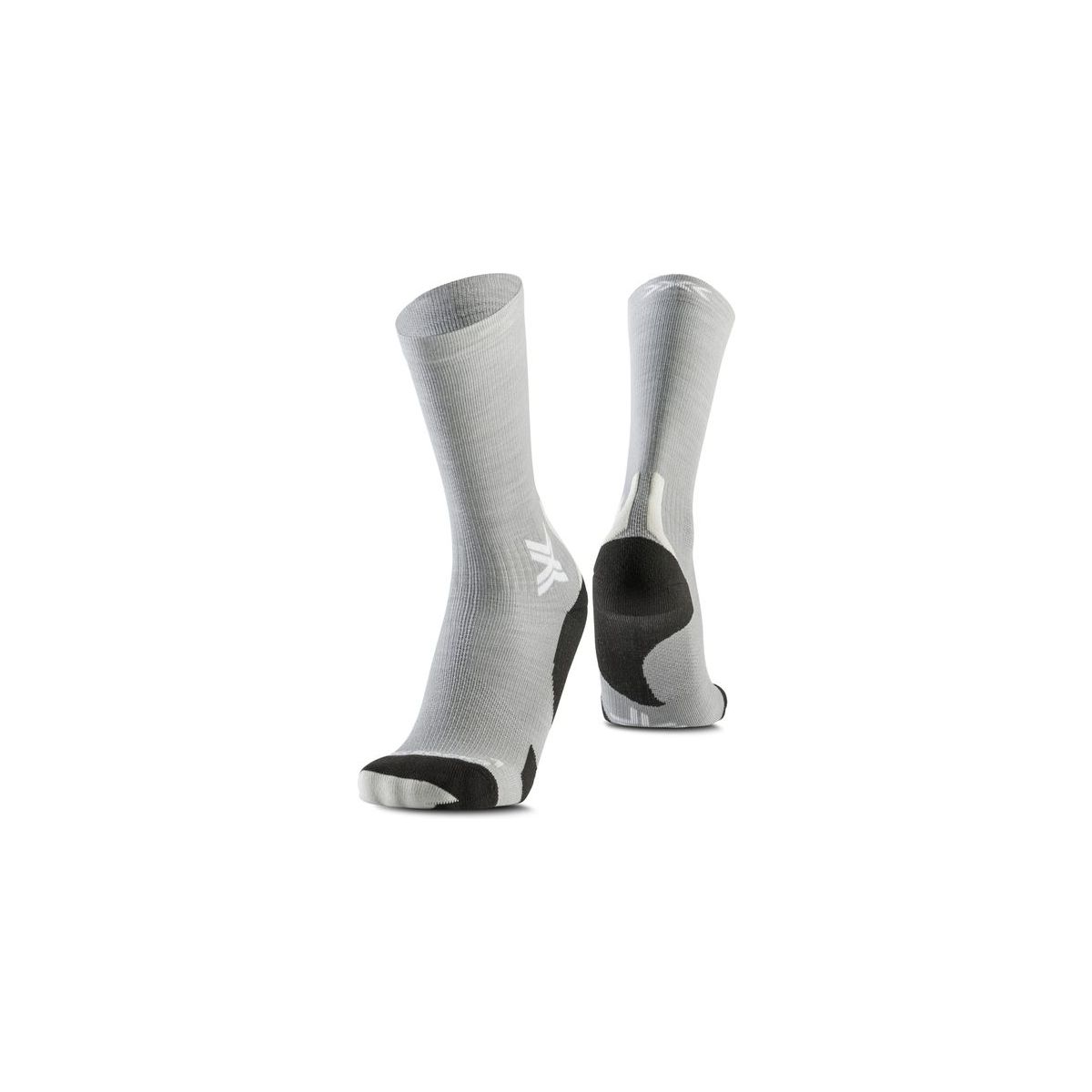 X-Socks X-socks Run Discover Merino Crew seal grey/light sand (G701) 42-44 XS-RQDMW24U-G701-42-44