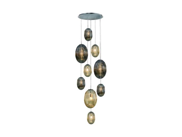 Grosse, dimmbare LED Design Galerielampe „Ovila“, 9-flammig Schuller