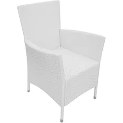 vidaXL, Gartentisch + Balkontisch, Indenetta (90 x 90 x 75 cm)
