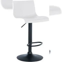 CLP Barhocker Branford weiß/Kunststoff