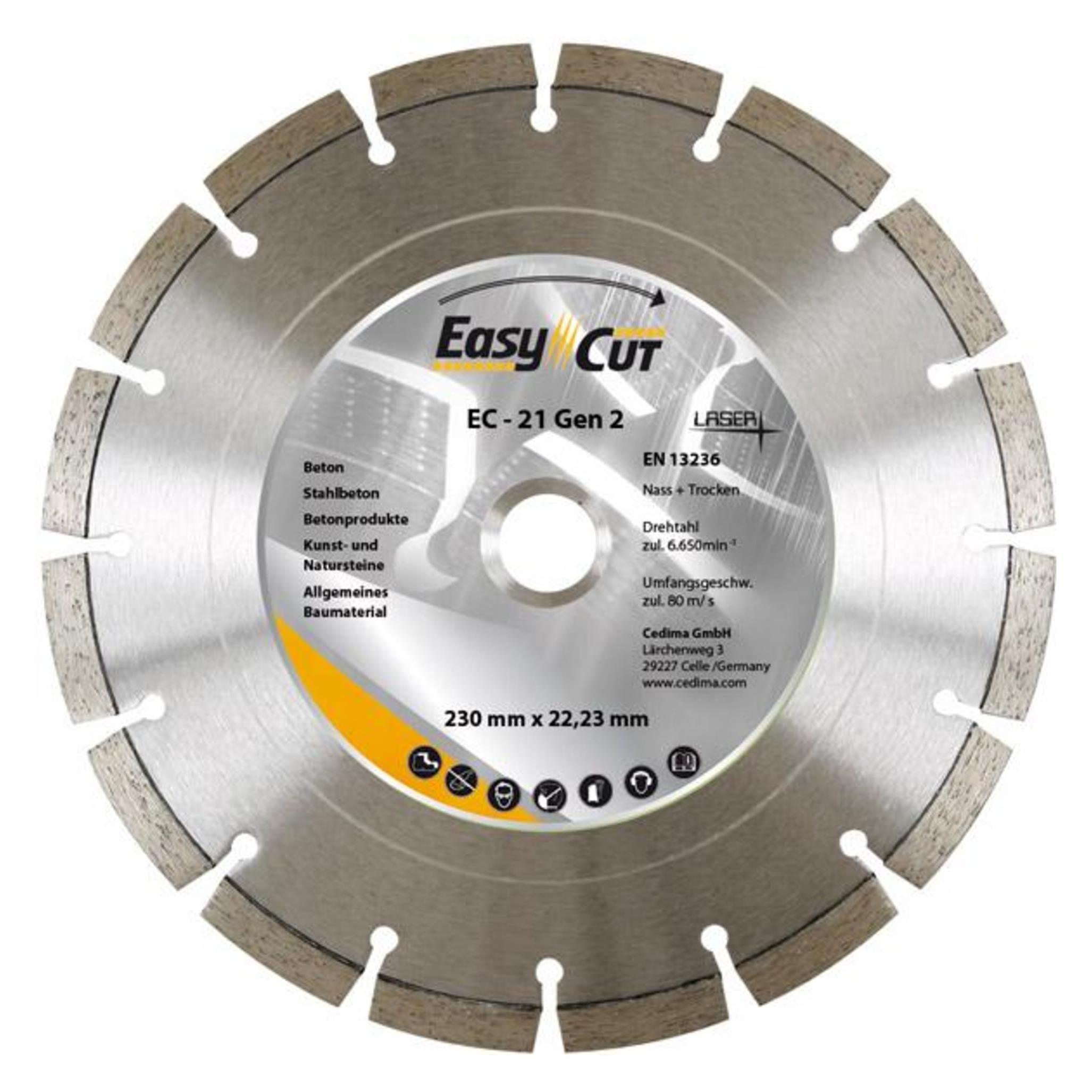 Magni Trennscheibe Diamant EC-21.2 300x2,8x12x20mm CEDIMA (4023138154021)