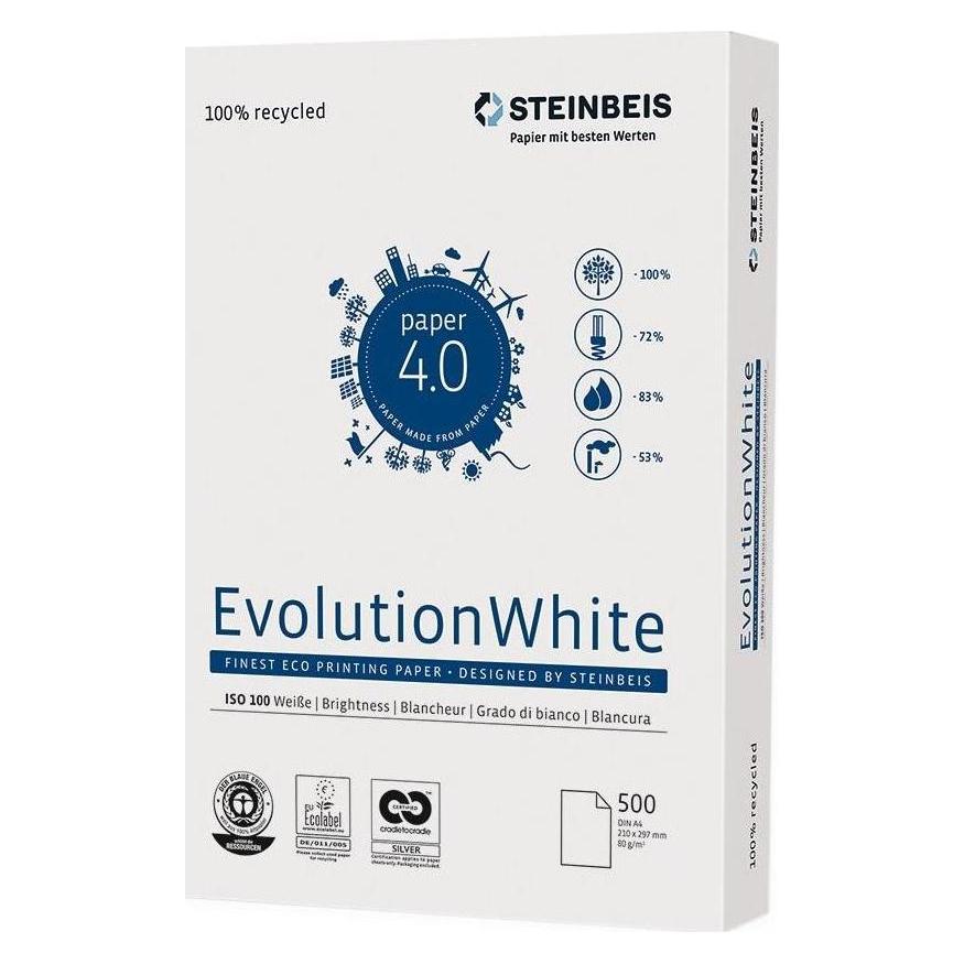 Steinbeis evolution A3 80gm2 (A3, 500 Blätter, 80 g/m²) (88048414)