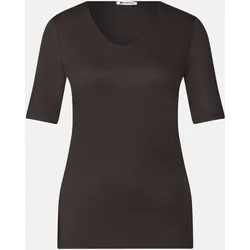 Regular-Fit T-Shirt Schwarz 42