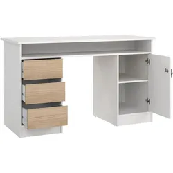 Ebuy24, Schreibtisch, Schreibtisch FunctionPlus (126 x 55 x 76 cm)