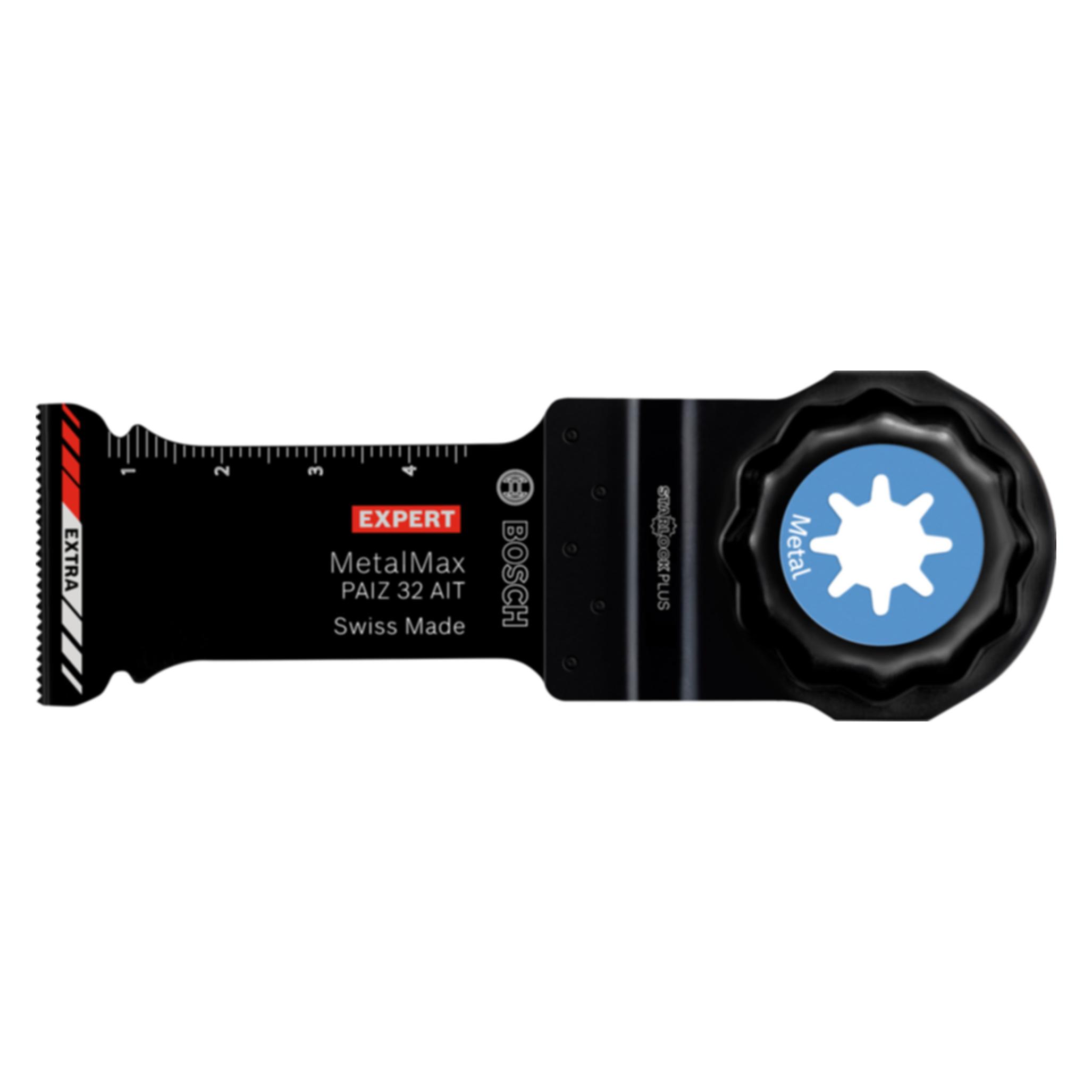 Bosch Professional Zubehör EXPERT MetalMax PAIZ 32 AIT Blatt für Multifunktionswerkzeuge, 50 x 32 mm, 10 Stück (2608900020)