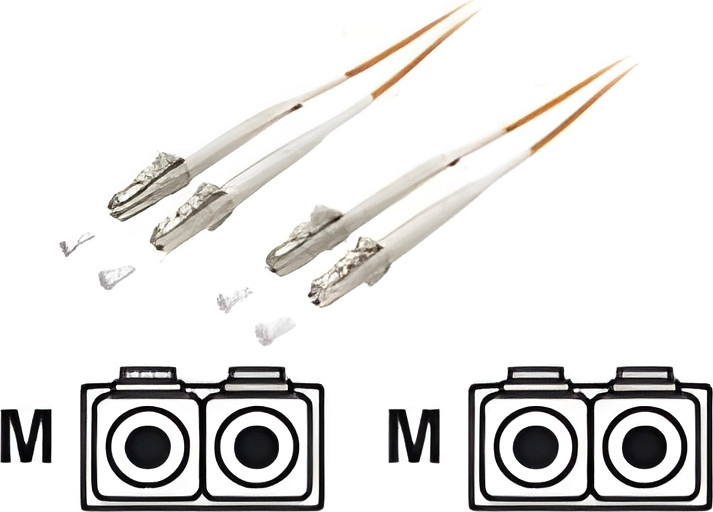 EFB Duplex Jumper LC-LC 9/125 OS2 LSZH Geel 2.0mm 7,5m