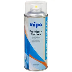 MIPA Premium-Klarlackspray mit ausgezeichnetem UV-Schutz 400ml