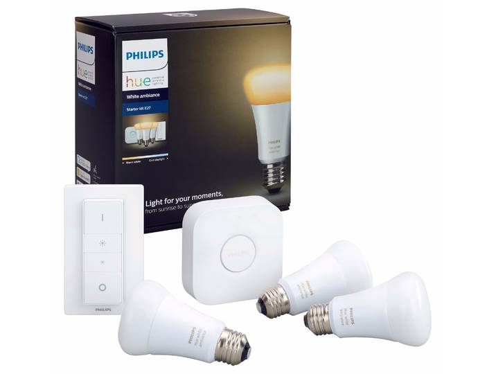 Philips Hue Hue Ambiance white Starter-Set hue – LED/Leuchtmittel/Glühbirne