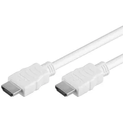 VALUE 4K@30Hz HDMI auf HDMI - Videokabel mit Ethernet | Weiß - Neu