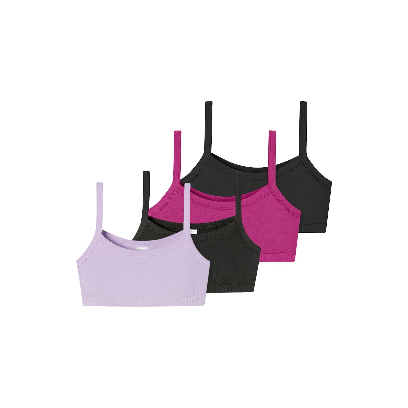 Schiesser Mädchen Bustier Fresh Vibe Multi 4er Pack