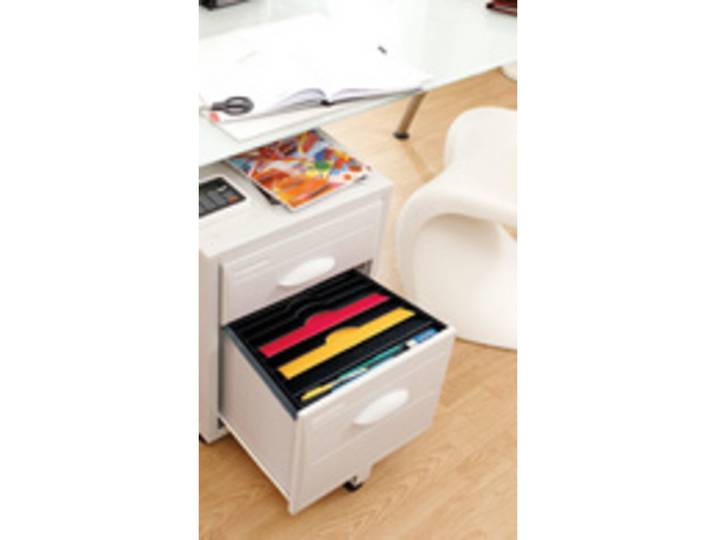 Organiseur de tiroir, 6 compartiments, gris