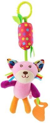 Uplift Essentials Baby Crib Hanging Spiral Toy For Cribs, Strollers, And Car Seats cat