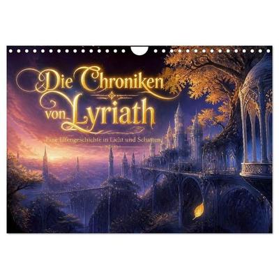 Die Chroniken von Lyriath (Wandkalender 2027 DIN A4 quer), CALVENDO Monatskalender