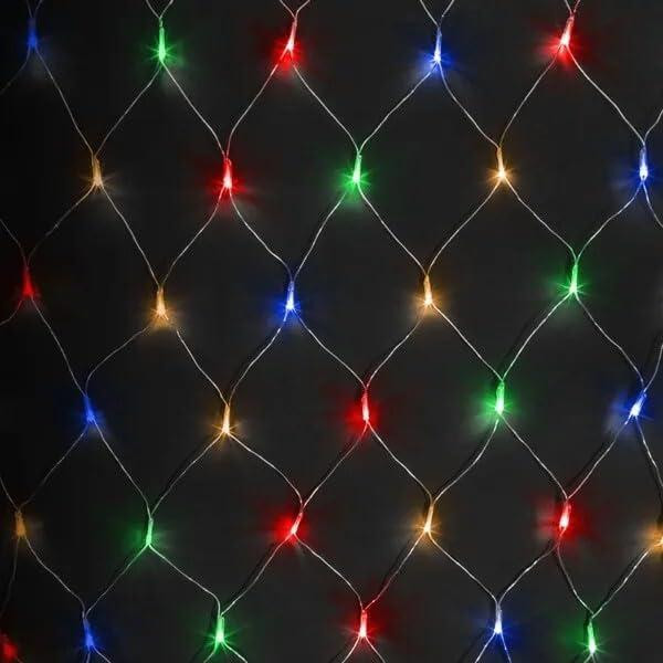Dripio Platte lichtketting RGBY voor feestdecoratie en kerstversiering, 3 x 1,5 meter
