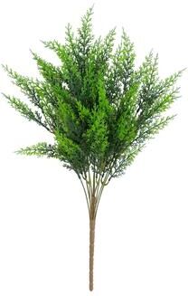 Nearly Natural 24-in UV Resistant Artificial Cedar Bush (Indoor/Outdoor) - Set of 2