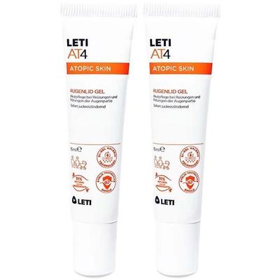Leti AT4 Augenlid Gel 2x 2x15 ml