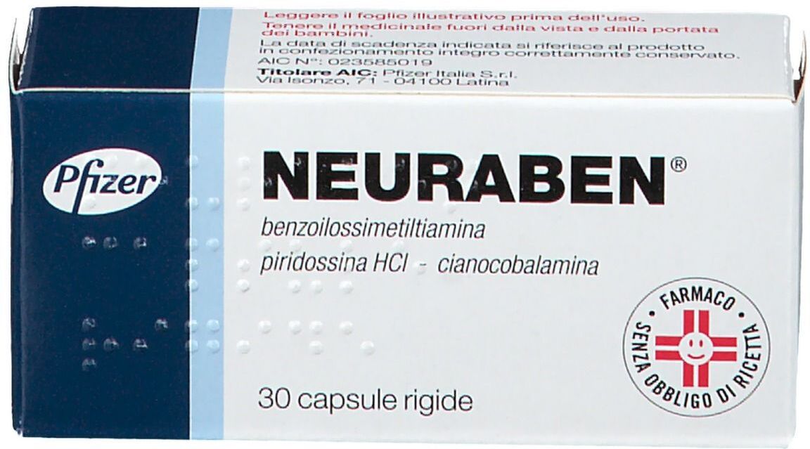 PFIZER ITALIA Srl Neuraben, 30 Capsule