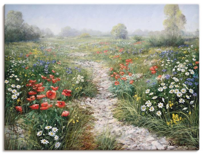 Wandbild ARTLAND Dichte der Natur , grün (farbe bild(er): grün), B:120cm H:90cm, Bilder, Wandbild, als Leinwandbild, Poster in verschied. Grössen